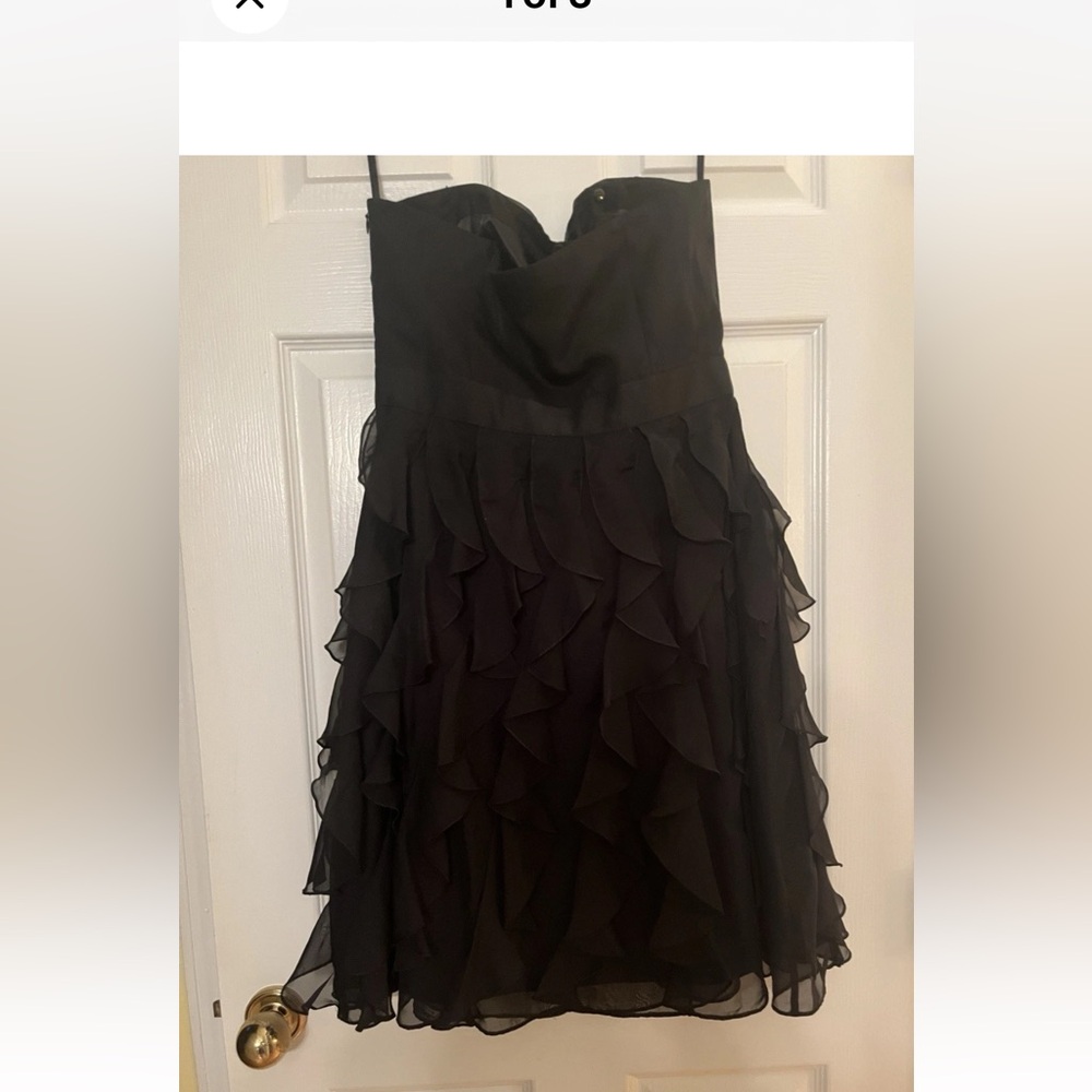White House Black Market Black sleeveless dress
